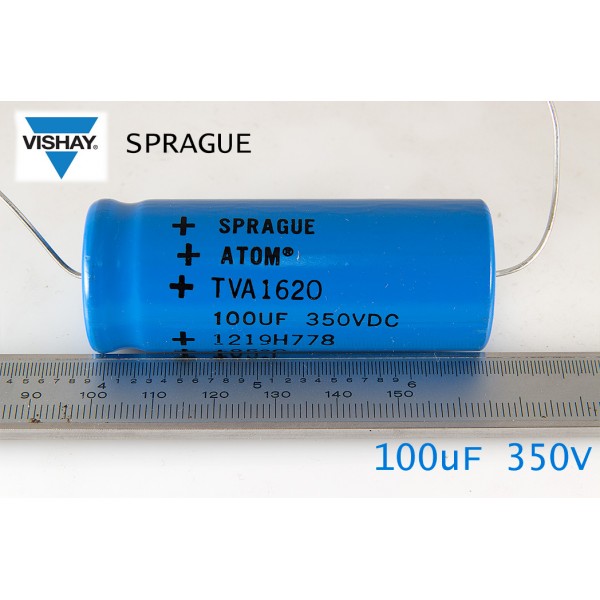 Sprague Atom    100uF/350V